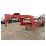 20 Ft Tandem Axle Gooseneck Trailer