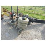 Trailer House Tounge, 3) Axles, 6) Tires