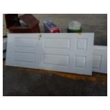 White Interior Door, 2) White Closet Doors