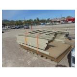 Pallet of Metal Shelving