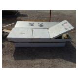White Metal Tool Box