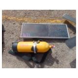 Solar Panels and Diving Tank