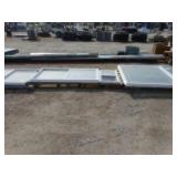 3) White Vinyl Windows