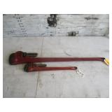 2) Pipe Wrenches