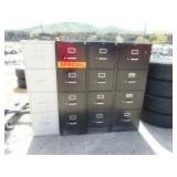 4) File Cabinets