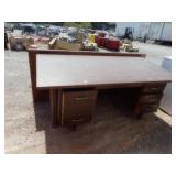 L Shaped Wooden Desk