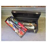 Tool Box With Variety Of Hand Tools