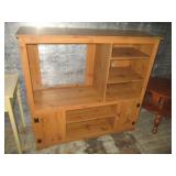 Wood Entertainment Center