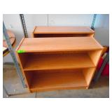 2) Bookshelves