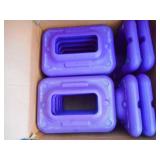 Box of Purple Plastic Steps