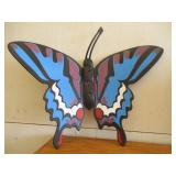 (4) Wooden Butterflies, Assorted Sizes.