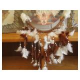 Big Horn Sheep And Elk Wall Hangings.