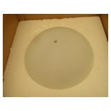 (2) Dome Ceiling Light Fixtures.