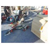 Bosch Sliding Compound Miter Saw & Wood Box of