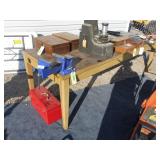 Irwin Vise* on Work Bench