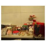 Assorted Christmas Collection. Clock. Nativity.