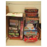 Boxed Games. Puzzles. Yahtzee. Spy Alley. Wordplay