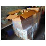 Pallet of Different Style Light Bulbs