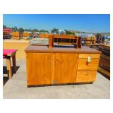 2) Wood Counters, 1) Desk Organizer