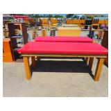 2) Red Top Tables
