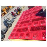 2) Red Lockers