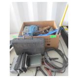 Jumper Cables, Car Radio, Chain
