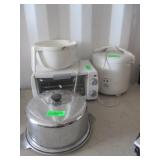 Toaster Oven,  Rice Cooker, Bowl