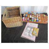 Basket & Sewing Supplies