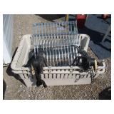Animal Travel Crate, Metal Fencing, Bike Rack