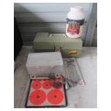 Tackle Box, Sinkers, Shark Grip, Targets...