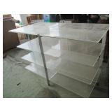Clear Shelf Rack