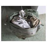 Army Bag & Clothing