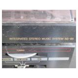 Pink Wood Shelf & Integrated Stereo System