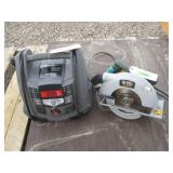 Black & Decker Circular Saw, Schumacher Compressor