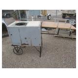 Early 1900s Hotdog Vender Stand