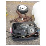 Small Tire With Rim, Auto Pipes, Dolly Wheel