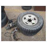 2) Tires With Rims, Winch