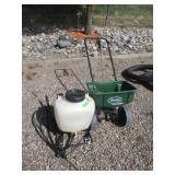 Back Pack Type Weed Sprayer, Scotts Fertilizer