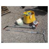 Mop Bucket, Squeege, Toys, Shoes