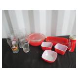 Glassware & Coca Cola Cups