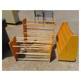 3) Wood Racks