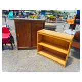 Bookcase and Cabinet