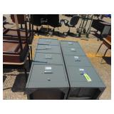 2) Metal File Cabinets