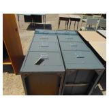 2) Metal File Cabinets