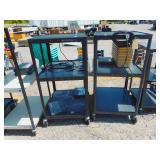 2) Metal Carts