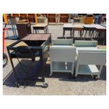 3) Metal Carts