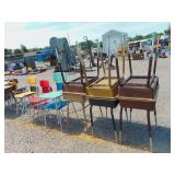 6) Chairs and 6) Desks
