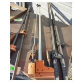 2) Jorgensen Cabinet Master 4 ft Bar Clamps