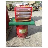 Parts Bin, Trash Can, Ace Tap & Die Set