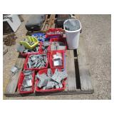 Totes With Electrical Boxes And Parts